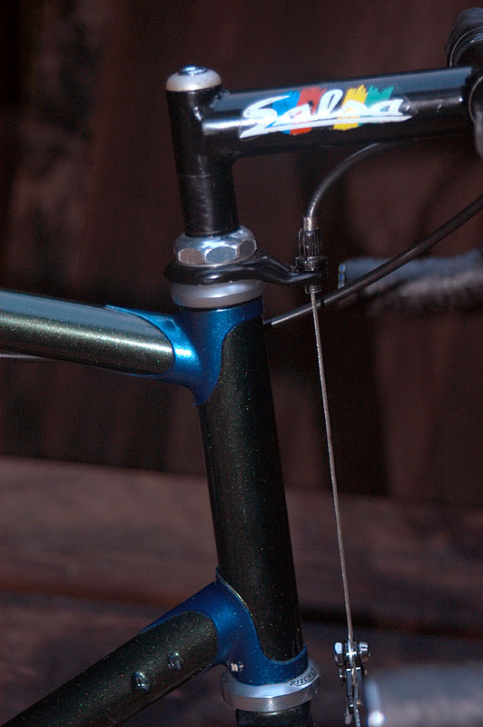 Bob Jackson Single Speed Cross Bike - headtube detail