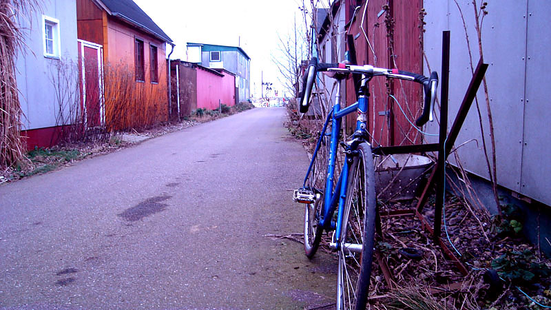 Faggin Cross Bike - front view