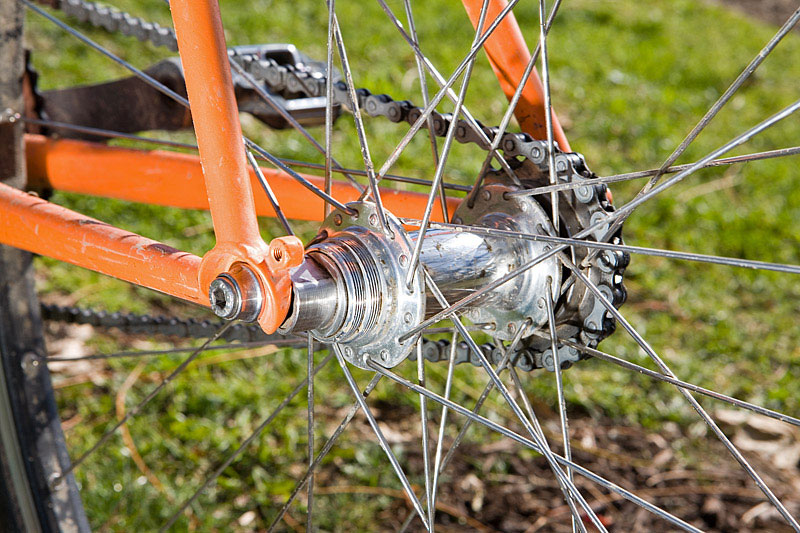 Voodoo Wazoo - rear hub detail