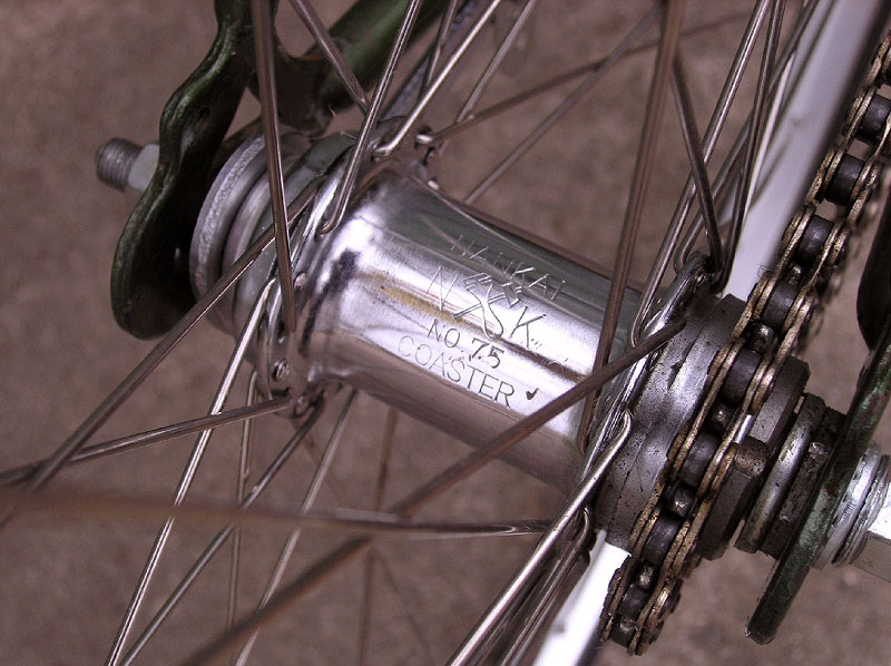 Dawes Galaxy singlespeed - rear hub detail