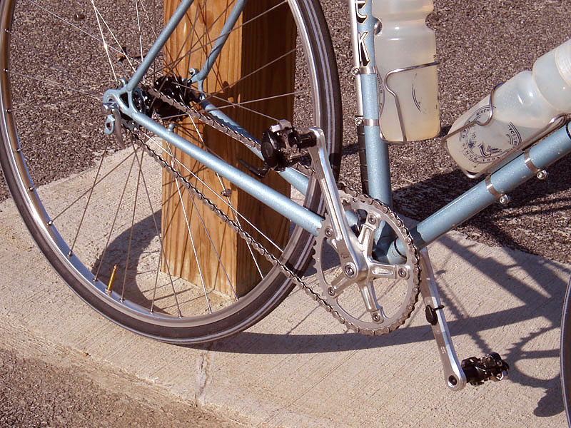 Trek 412 - drivetrain detail