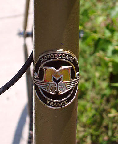 Motobecane headbadge, mmmmmmm