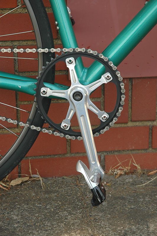 Cannondale SR500 -  crankset detail