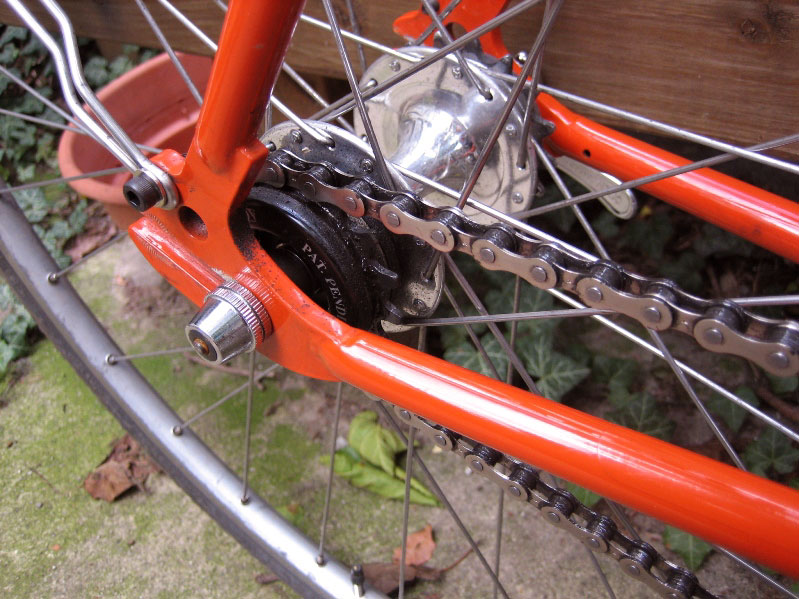 Rivendell Quickbeam - rear freewheel