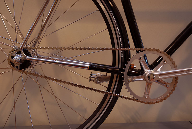 Raleigh Competition GS - drivetrain detail