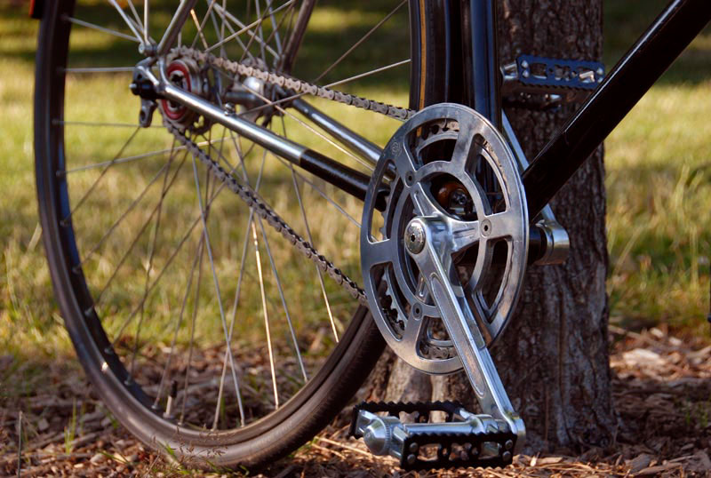 Classic, simple drivetrain