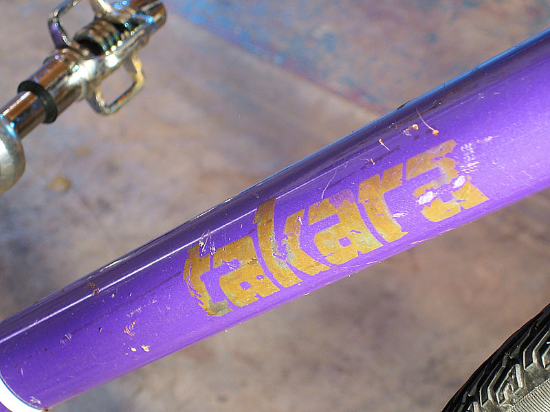 Takara Barney - downtube decal