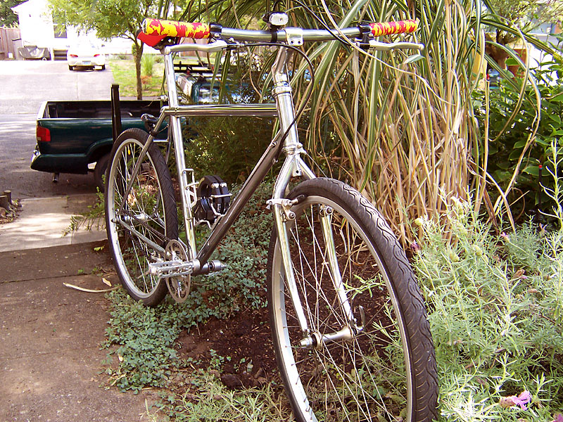 GT MTB Conversion -  front quarter view