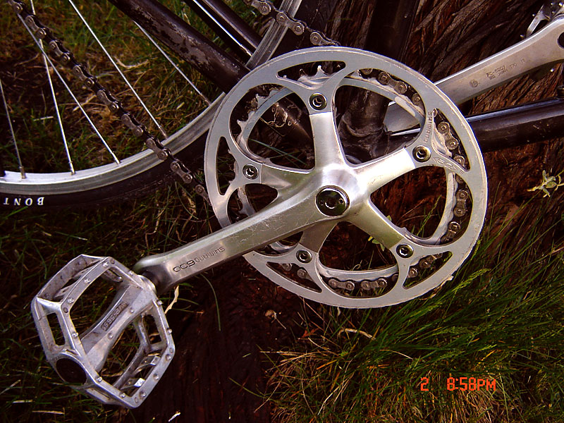 Chainring detail