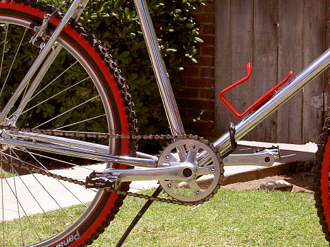 26" Cruiser - drivetrain detail