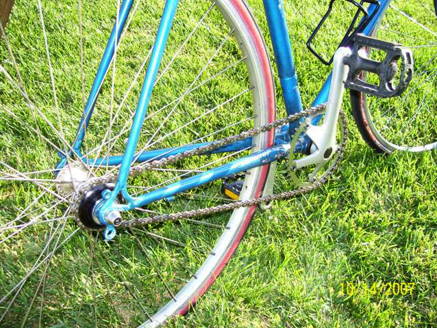 Schwinn Traveler - drivetrain detail