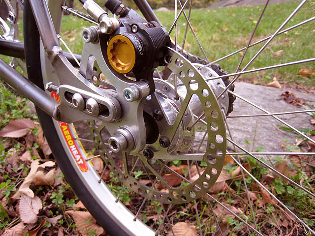 Rentschler Minivelo - brake side dropout detail