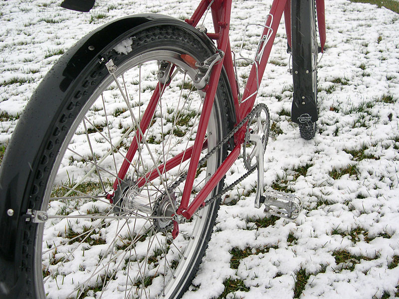 GT Winter Fixie - drivetrain detail