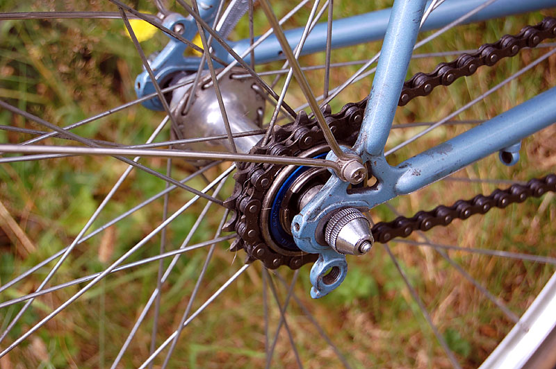 Raleigh Technium - cogset detail