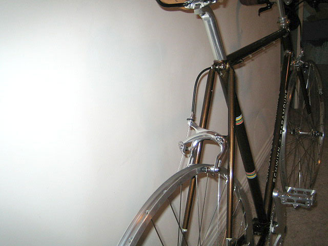 Schwinn Paramount - Serious brake reach