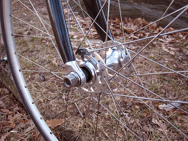 Tony Rentschler Metax - front hub detail