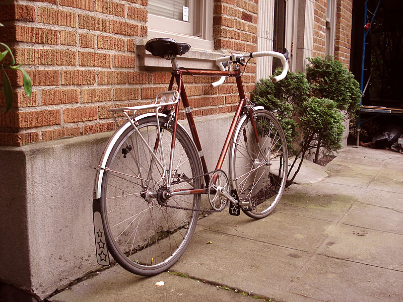 Raleigh Super Course - rear quarter view