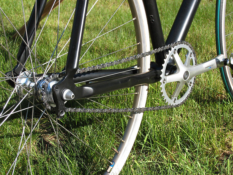 Cannondale Frankendale - drivetrain detail