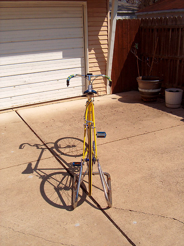 Puch U of M - more shadow than bike