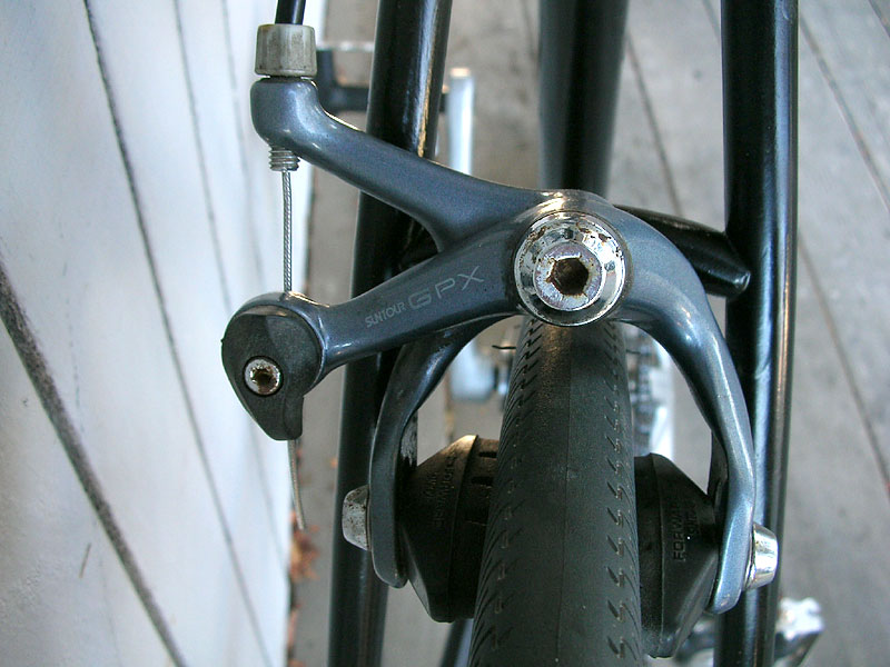 Centurion - rear brake detail