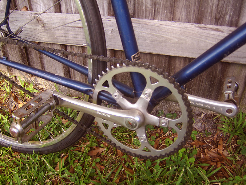 Schwinn Le Tour - crankset detail