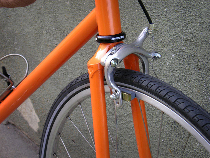 Motobecane Jury - front end detail