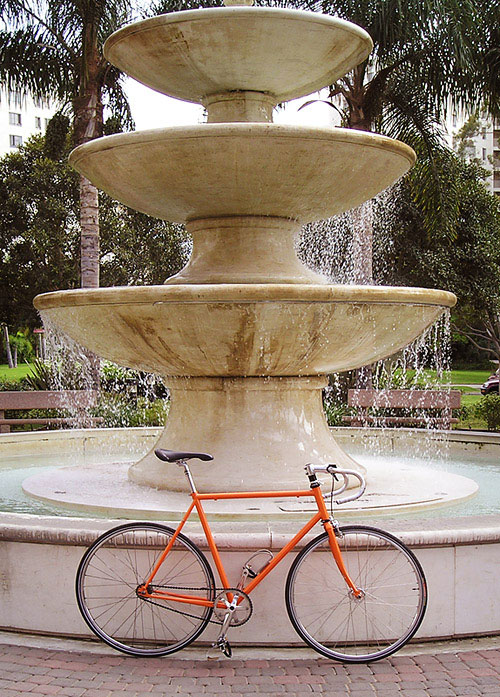 Motobecane Jury - Trevor at the Fountain