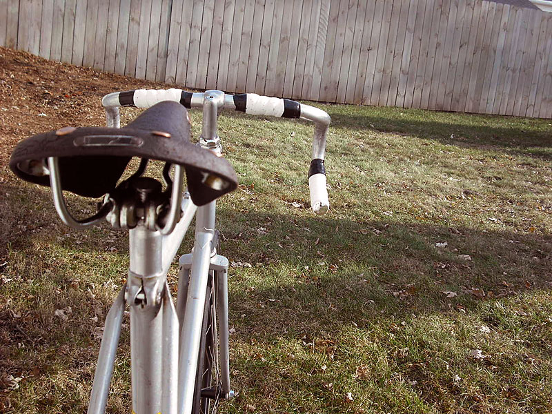 Trek - saddle angled view