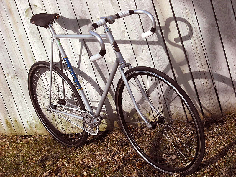 Trek - stripped down and ready to roll