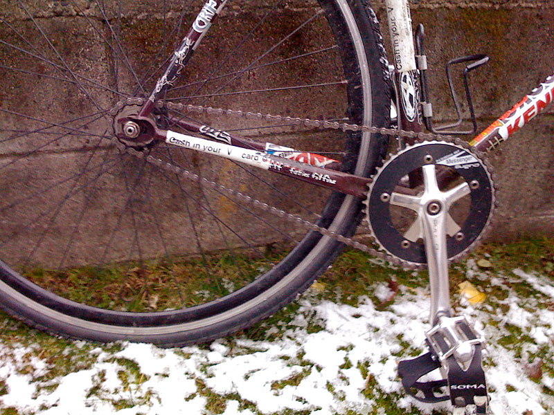 Surly Steamroller - drivetrain view