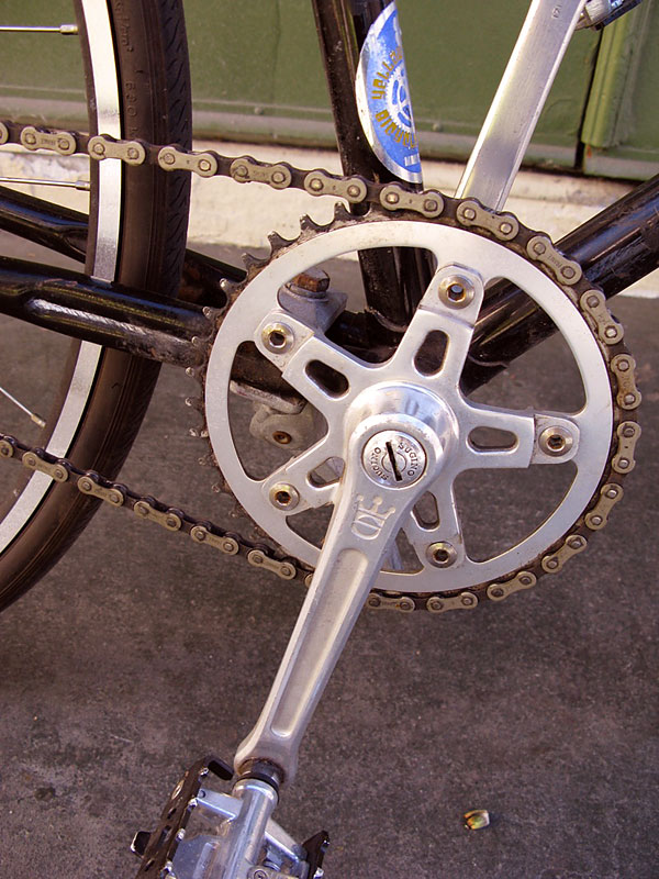 ANT Bike Tribute - crankset detail