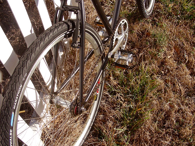 Specialized Hardrock Converson - drivetrain detail