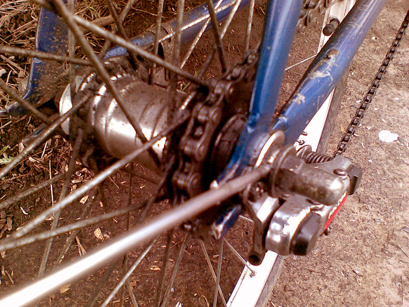 Romanian Special - drivetrain detail