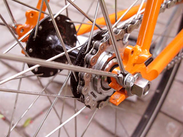 ANT bike tribute - hub detail