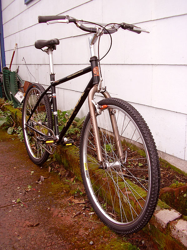 Kona Fire Mountain Singlespeed - front angle view