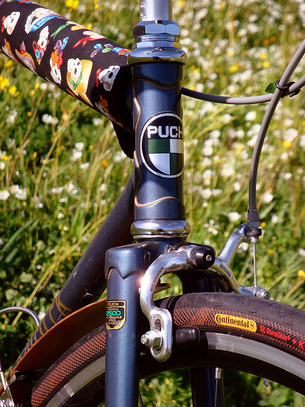 Puch Austro-Daimler Alpina - front end detail