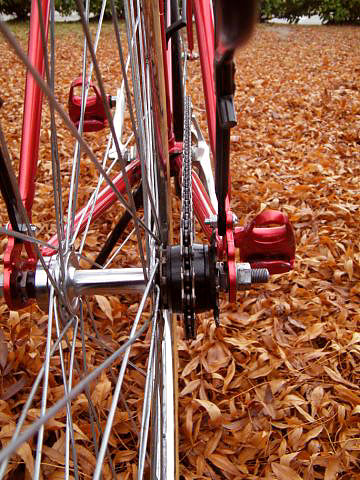 Le Velo de Ville - chainline detail