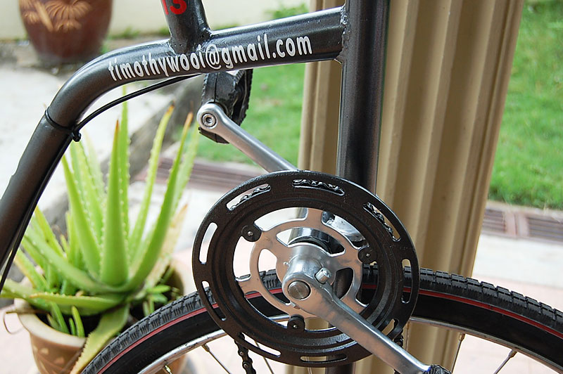 Pennyfarthing - drivetrain detail