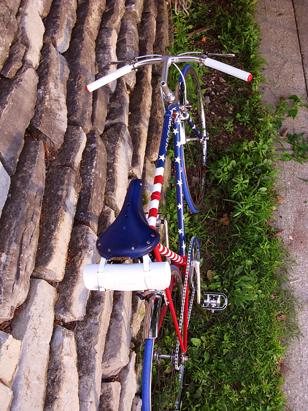 Old Glory - top down view