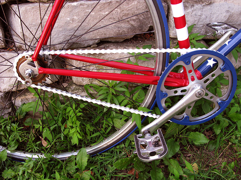 Old Glory - drivetrain detail