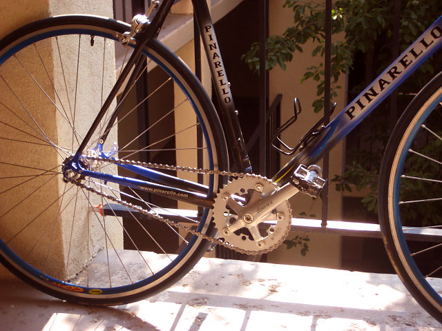 Pinarello Opera - drivetrain detail