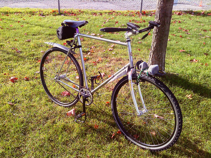 Winter Bike - front angle view