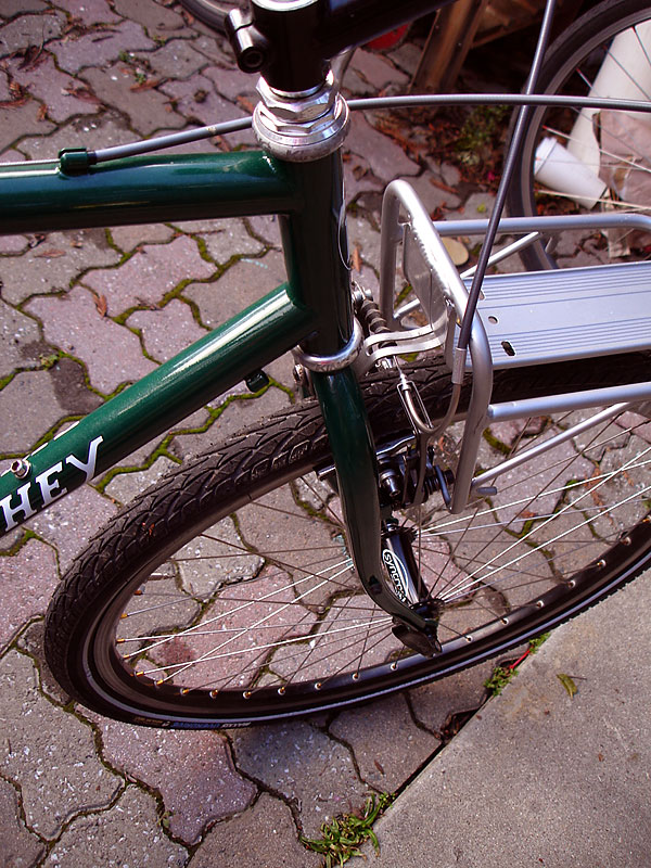 Ritchey Outback - front end detail