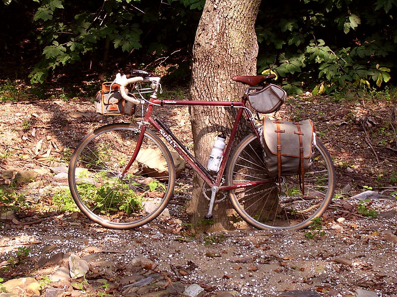 Surly Steamroller - loaded and touring