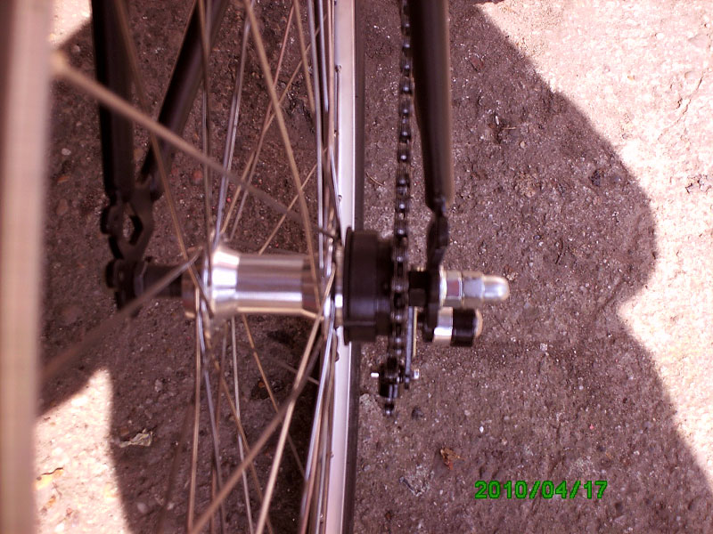 Prophette Singlespeed - rear hub setup