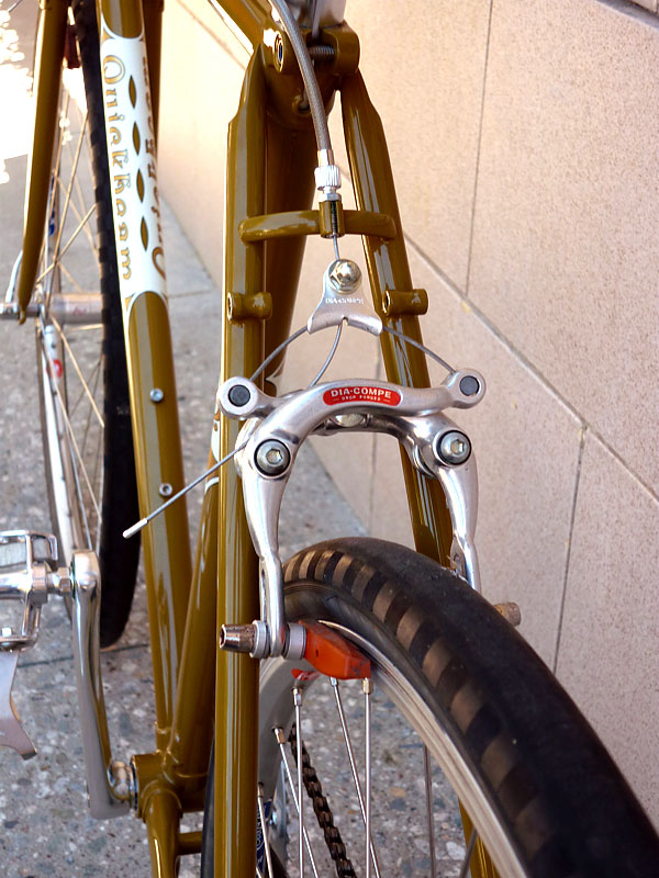 Rivendell Quickbeam - rear brake detail