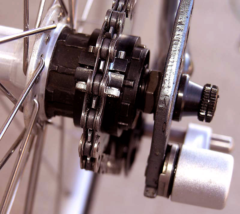 Schwinn Moab - sprocket setup detail