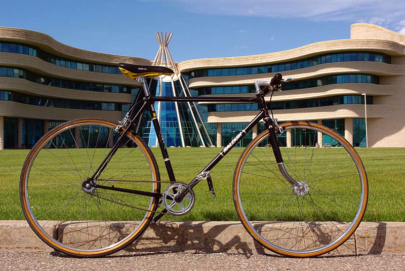 Raleigh - side view