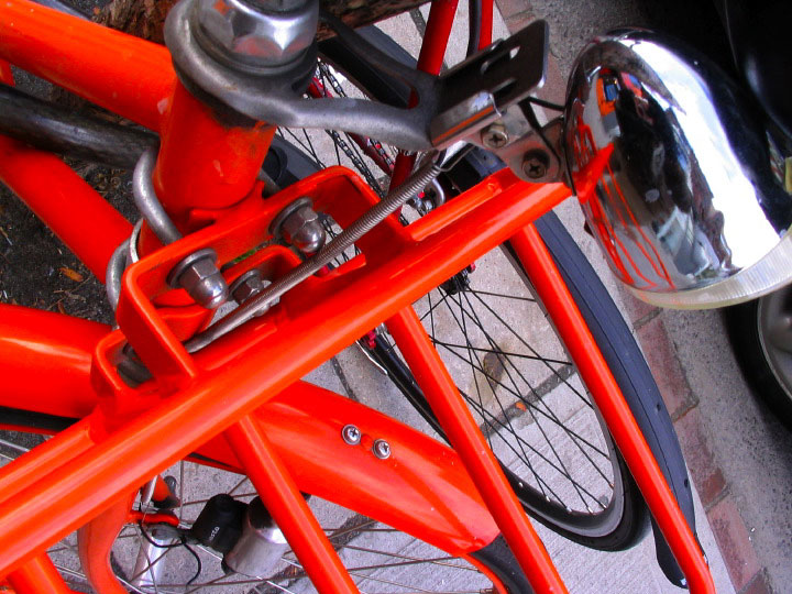 Kronan front rack detail