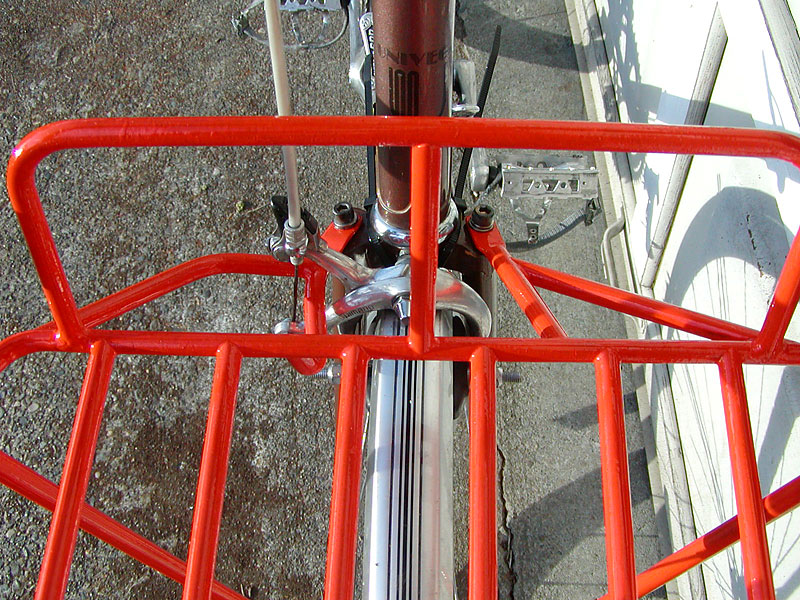 Porteur Rack - Rustoleum Red